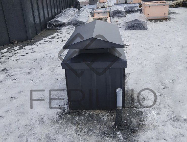 Колпак FERILLIO Roof 01 для вент. канала